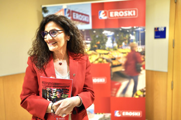 Archivo - La CEO del grupo Eroski, Rosa Carabel.