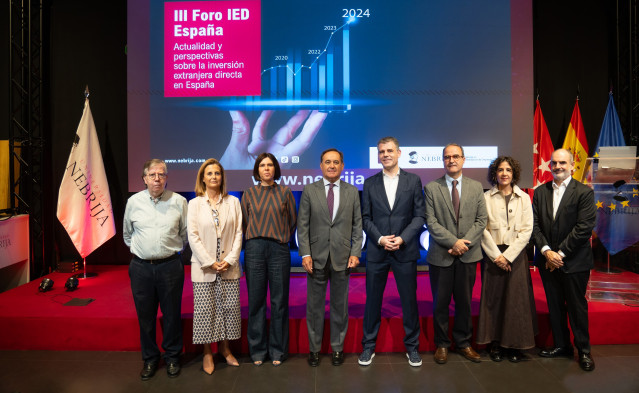 La Cátedra Nebrija en Internacionalización de Empresas y SIfdi celebran el III Foro IED España.