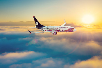 Avión de Aeromexico.