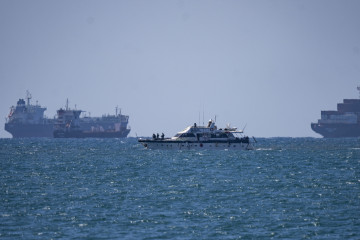 EuropaPress 6997292 02 october 2025 israel ashdod international vessels of the sumud flotilla