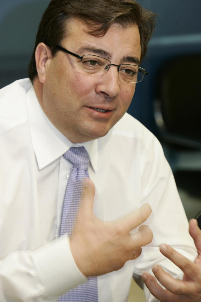 Archivo - Guillermo Fernández Vara, expresidente de la Junta de Extremadura. Imagen de archivo