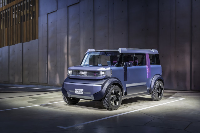 Dacia Hipster Concept, el nuevo 'concept car' 100% eléctrico de Dacia