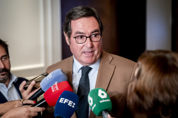 El presidente de la CEOE, Antonio Garamendi.
