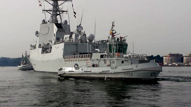 Archivo - Buque de acción matítima Furor en Navantia.