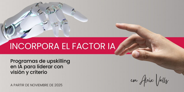 Programa de formación sobre IA que impulsa la AED.