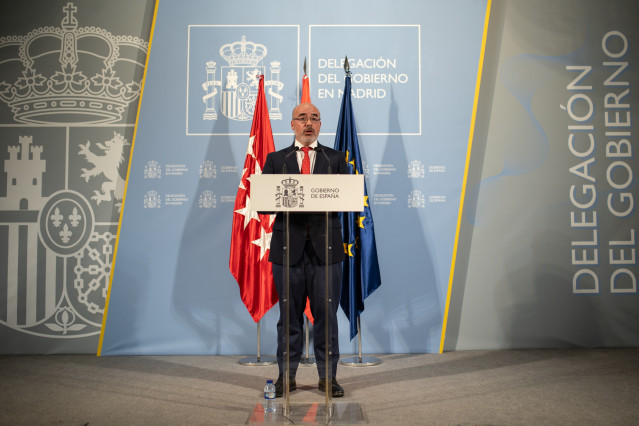 El delegado del Gobierno en Madrid, Francisco Martín.