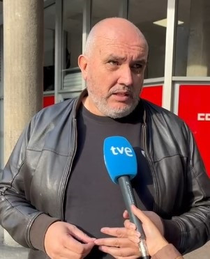 El secretario general de CCOO de Industria de Asturias, Juan Ignacio Requena.