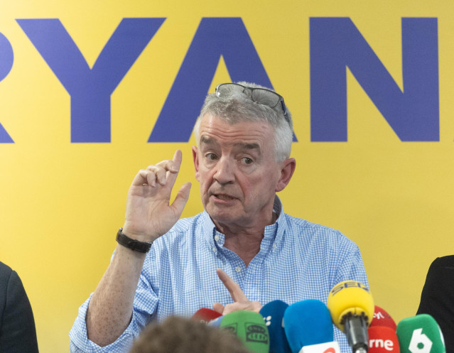 Archivo - El consejero delegado de Ryanair, Michael O'Leary en una imagen de archivo.