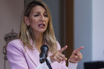 La vicepresidenta segunda del Gobierno y ministra de Trabajo y Economía Social, Yolanda Díaz. Archivo.