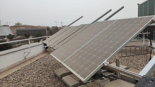 Archivo - Sistema fotovoltaico.