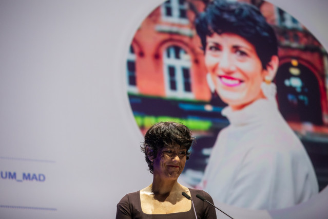 La ministra de Inclusión, Seguridad Social y Migraciones, Elma Saiz.