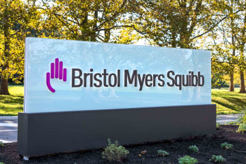 Archivo - Logo de Bristol Myers Squibb.