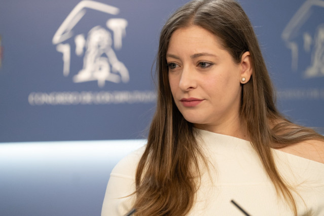 Archivo - La portavoz del Grupo Popular en el Congreso, Ester Muñoz.