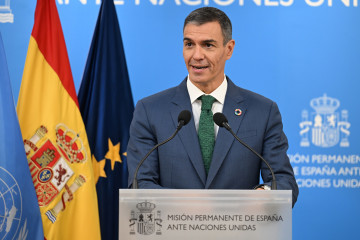 El presidente del Gobierno, Pedro Sánchez