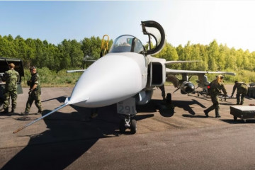 Saab y las Fuerzas Armadas suecas amplían el contrato de mantenimiento del Gripen