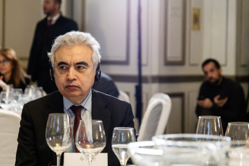 Archivo - El director ejecutivo de la Agencia Internacional de la Energía (AIE), Fatih Birol, en el acto de presentación del informe de la Agencia Internacional de la Energía 'World Energy Outlook 