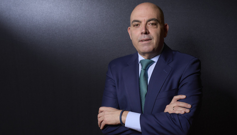 Archivo - El presidente de ATA, Lorenzo Amor, posa para Europa Press, en Madrid (España)