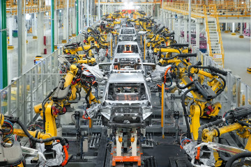Archivo - Planta de fabricación de vehículos de nueva energía de BYD