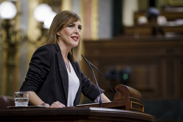 Archivo - La diputada de Vox por Málaga en el Congreso, Patricia Rueda.