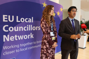 José Manuel Caballero, desde el Comité de las Regiones en Bruselas