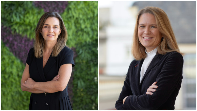 Archivo - De idza a dcha: Rocío Casteda, nueva directora de la oficina de transformación de Mutualidad; y Silvia Rubio, nueva directora del área corporativa y legal de Grupo Mutualidad.