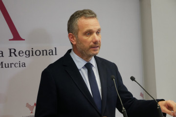 El portavoz del Partido Popular en la Asamblea Regional Joaquín Segado
