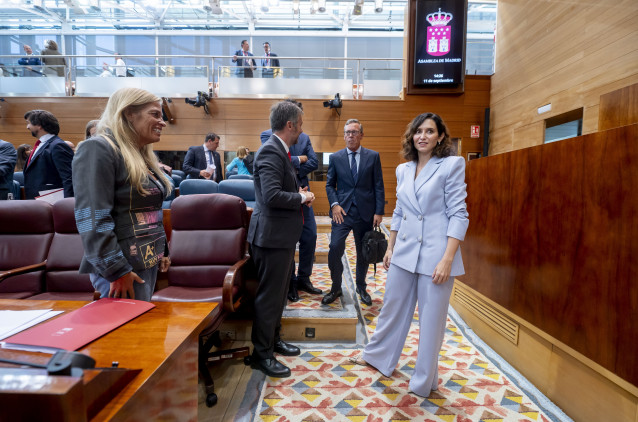 Archivo - La presidenta de la Comunidad de Madrid, Isabel Díaz Ayuso
