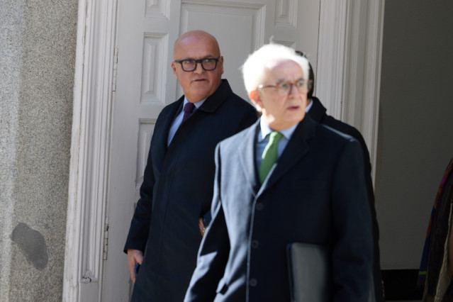 Archivo - El senador del PP José Manuel Baltar a su salida del Tribunal Supremo, a 13 de enero de 2025, en Madrid (España). El Tribunal Supremo (TS) juzga al senador del PP José Manuel Baltar por un presunto delito contra la seguridad vial.