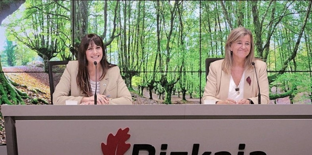Leixuri Arrizabalaga y Teresa Laespada