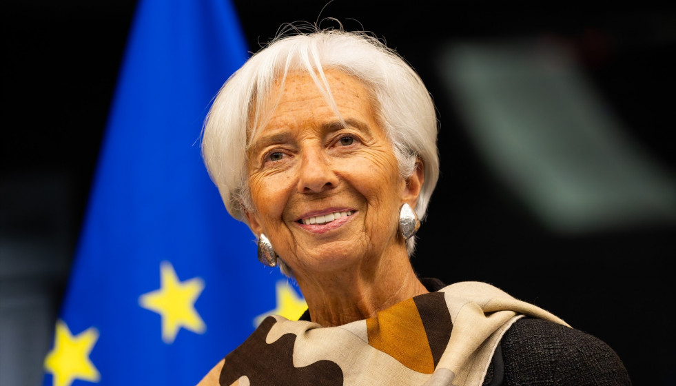 EuropaPress 7009379 06 october 2025 france strasbourg christine lagarde president of the