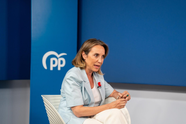 Archivo - La vicesecretaria de Regeneración Institucional del PP y diputada en el Congreso, Cuca Gamarra, en una imagen de archivo.