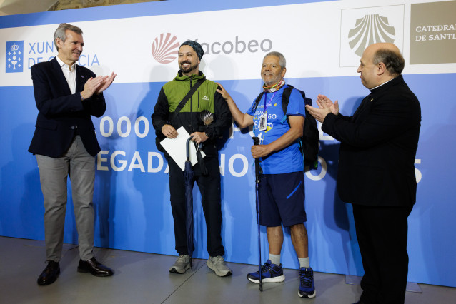 Entrega de la 'compostela' al peregrino 500.000.