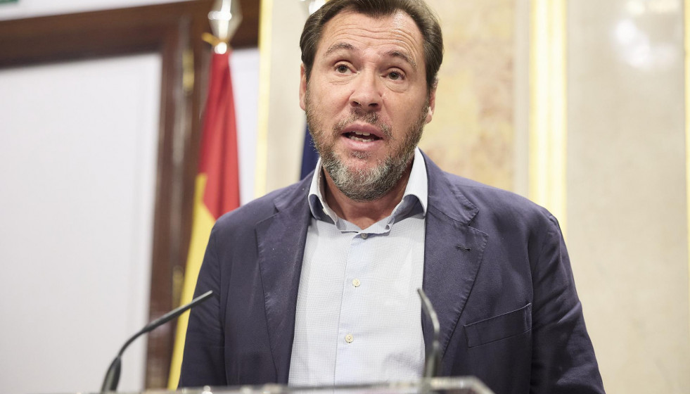 El ministro de Transportes y Movilidad Sostenible, Óscar Puente.