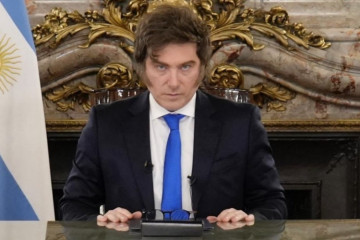 El presidente de Argentina, Javier Milei.