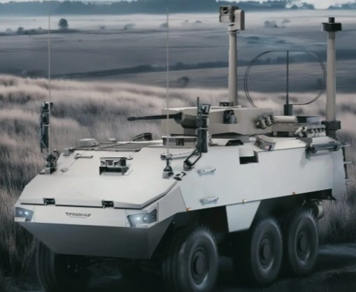 Archivo - Un 'Piranha 6x6' desarrollado por General Dynamics European Land Systems