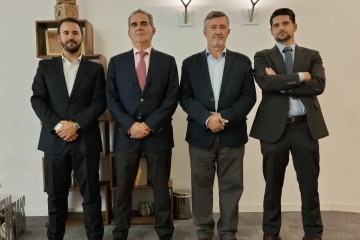 Ignacio Gamboa, Javier Sigüenza, J.I. Beltrán y Armando Nevado