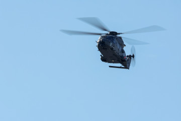 Archivo - Un helicóptero del Ejército del Aire.