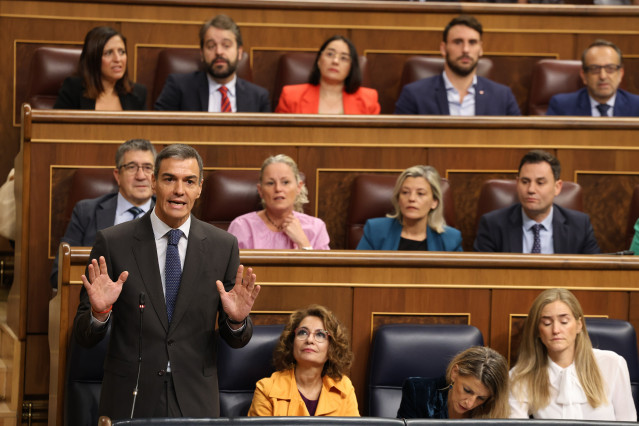 El presidente del Gobierno, Pedro Sánchez.