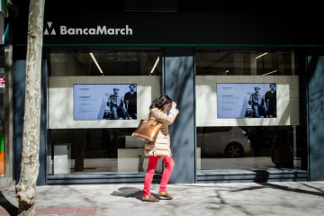 Archivo - Sucursal, banco Banca March