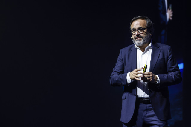 El presidente de Aecoc, Ignacio González, en la apertura del Congreso de Gran Consumo de Aecoc