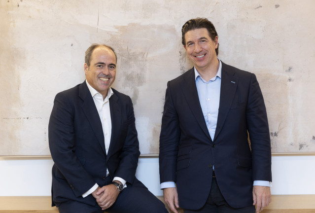 David Novoa (Mercer España) y Eduardo Navarro (Crescenta).