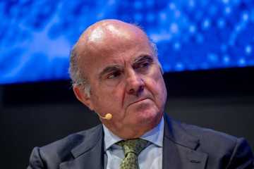 El vicepresidente del Banco Central Europea, Luis de Guindos, en una imagen de archivo.