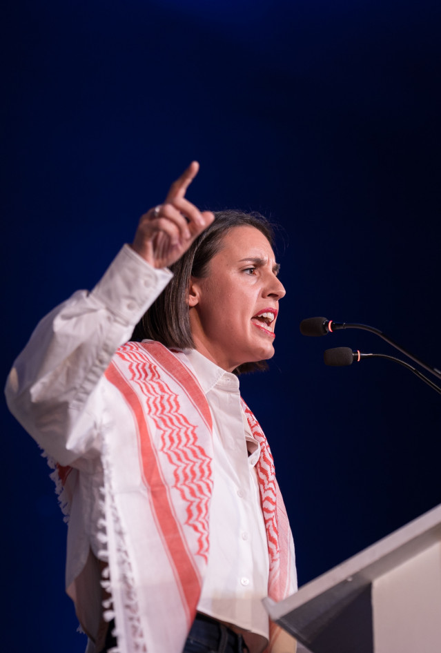 La eurodiputada de Podemos, Irene Montero.