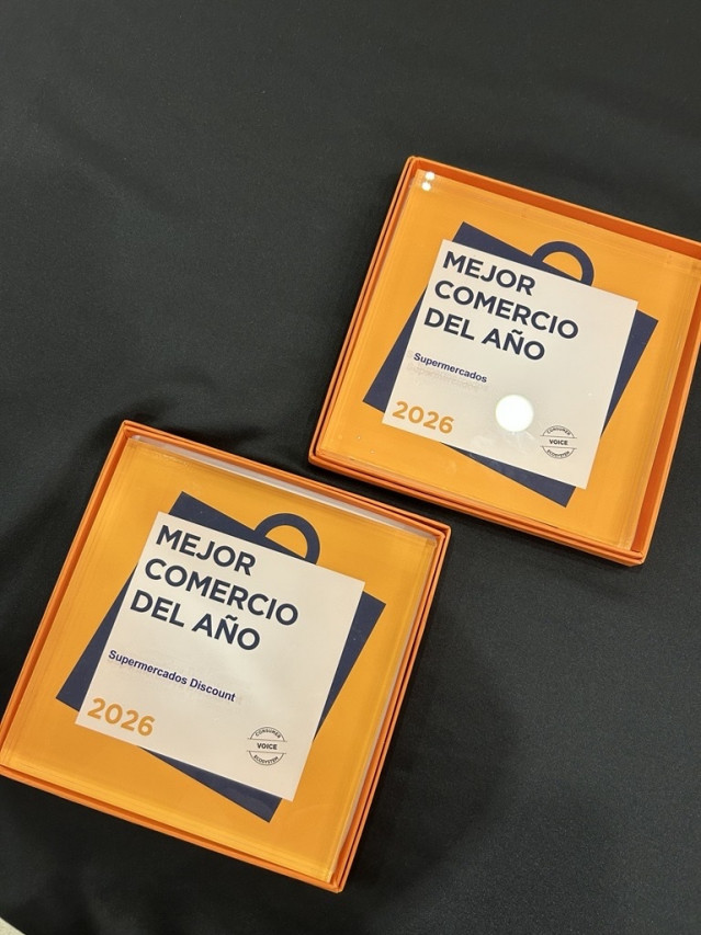 Aldi ha sido reconocida con dos galardones en la 15ª edición de los 'Premios al Mejor Comercio del Año 2026', en las categorías 'Mejor Supermercado' y 'Mejor Supermercado Discount'.