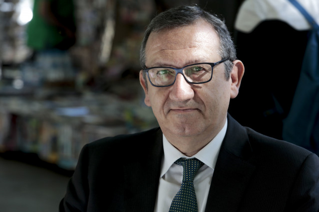 Archivo - El presidente de Gestha, Carlos Cruzado.