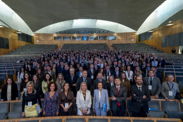 Foto de familia del XXXV Congreso de la Asociación de Inspectores de Hacienda del Estado (IHE), celebrado en Salamanca.