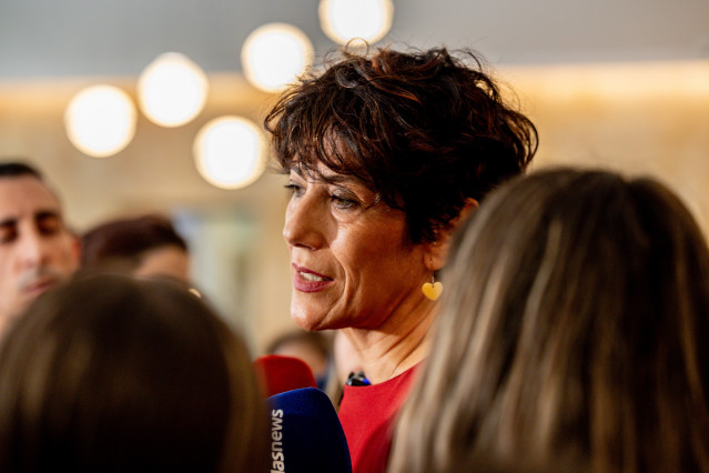 Archivo - La ministra de Inclusión, Seguridad Social y Migraciones, Elma Saiz