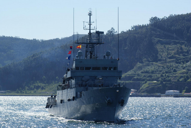 Archivo - El patrullero de altura 'Vigía' en una imagen de archivo