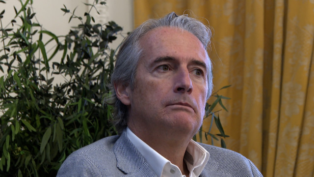 El exministro de Fomento Íñigo de la Serna en una jornada en Bilbao.