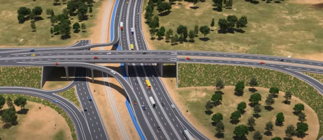 Autopista de Sacyr en Chile